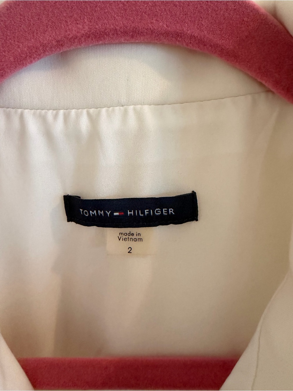 Tommy Hilfiger Sleeveless Zip-Front Belted Mini Dress in White size 2 - Picture 5 of 6